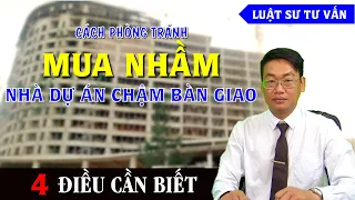 4 điều cần LƯU Ý khi ĐẶT CỌC mua nhà dự án