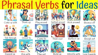 Vocabulary: Phrasal Verbs for Ideas - Learn Phrasal Verbs Through Stories #englishvocabulary