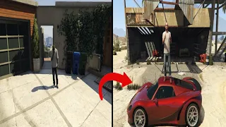 GTA 5 What happens if Trevor Steals Franklin's Super Car(Short movie included Funny Moments)