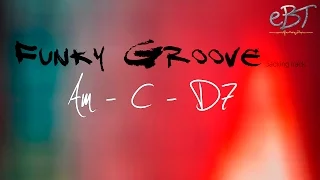 Funky Groove Backing Track in Am | 100 bpm