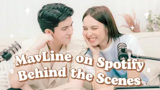 WE NOW HAVE A SPOTIFY PODCAST!! (#MavlineOnMe behind the scenes) | KYLINE ALCANTARA