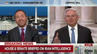 Menendez Discusses Trump Admin Iran Briefing on MSNBC
