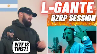 🇦🇷 L-Gante | BZRP MUSIC SESSIONS #38 | HYPE UK 🇬🇧 REACTION!