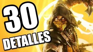 30 DETALLES ALUCINANTES DE MORTAL KOMBAT 11