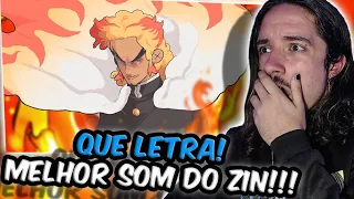 (ZIN SE SUPEROU!) REAGINDO ao Rodrigo Zin - Kyojuro Rengoku | REACT // NaiReact