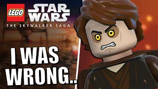 I was wrong about Lego Star Wars The Skywalker Saga..