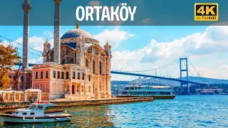 Istanbul Walking Between Besiktas Ortakoy | Virtual Walking Tour around the City