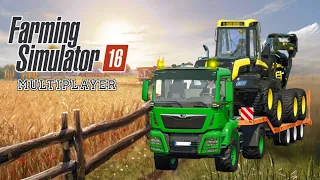 Farming Simulator 16 Use Forestry Tools ! fs 16 Multiplayer Gameplay timelapse #fs16