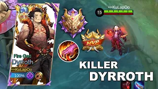 Dyrroth Burst Everyone " Killer Dyrroth " | Mobile Legends