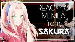 🍒team 7+Hinata React to Sakura memes🍒 {sasusaku?} or  {Narusaku?}