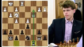 Артемьев показал Грищуку зачем нужна ОТКРЫТАЯ линия! Шахматы.