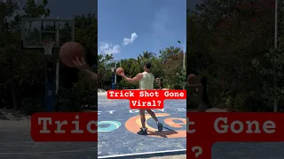 Viral Basketball Trickshot Video #trendingshorts #basketball #trickshots #nba #viralvideo 🏀🔥🏀