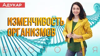 Изменчивость организмов и ее типы | Биология ЕГЭ, ЦТ