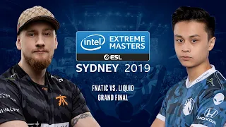 CS:GO - Fnatic vs. Liquid [Mirage] Map 3 - Grand Final - IEM Sydney 2019