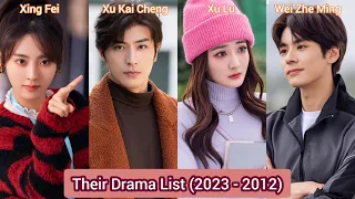 Xing Fei, Xu Kai Cheng, Xu Lu and Wei Zhe Ming | Drama List (2023 - 2012)