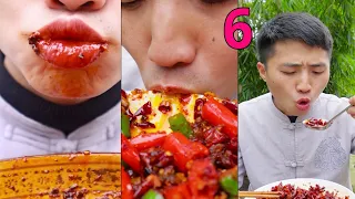 Spicy Food Challenge! Hot Pot and Lamb Chops || Funny Mukbang || Songsong and Ermao - mukbang korean