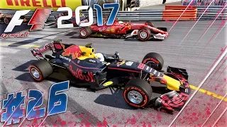 F1 2017 КАРЬЕРА - ЭКСТРЕМАЛЬНОЕ МОНАКО С НЕ МЕНЕЕ ЭКСТРЕМАЛЬНЫМ ИЗНОСОМ КОРОБКИ