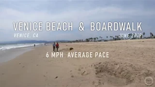 Venice Beach & Boardwalk - 4K UHD Virtual Treadmill Run