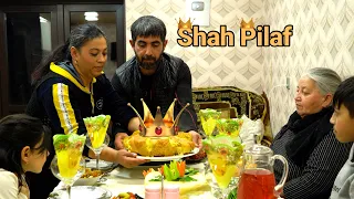 To the Novruz Festive Table - why celebrate labor day -  Cooked Shah Pilaf and Dolma