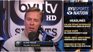 BYUSN: Blaine Fowler Interview | December 21, 2015