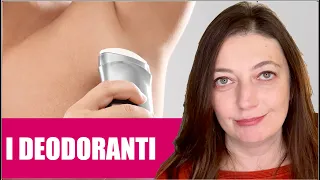 La scienza dei deodoranti