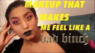 makeup that makes me feel like a bad binch | collab with Spooky Lips and Fat Hips