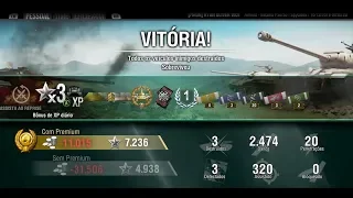 World of Tanks Mercenaries - Spyglass 2.474 Damage