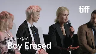 BOY ERASED Cast and Crew Q&A | TIFF 2018