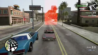 Tip to win car race missions in GTA SA (apply flying car cheat and drive slowly)