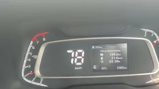 Kia Sonet htx IMT mileage on highway