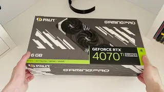 RTX 4070 TI SUPER Palit GamingPRO жарим в майнинге.