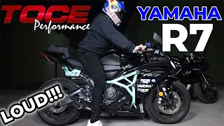 2022 Yamaha R7 Toce Performance Razor Tip Exhuast - Sound Clips LOUD!