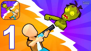 Zombie Survival Village Tycoon - Gameplay Walkthrough Part 1 Zombie War Base Defense (iOS, Android)