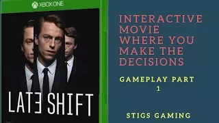Late Shift Playthrough  Part 1: A Interactive Movie Where You Make The Desicions