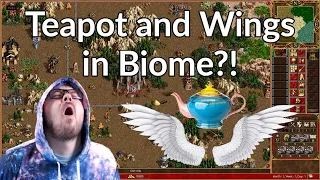 Teapot and Wings in Biome?! || Heroes 3 Necropolis Gameplay || Jebus Cross || Alex_The_Magician
