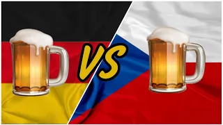 Немецкое пиво vs Чешское пиво