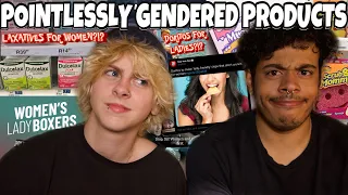 POINTLESSLY GENDERED PRODUCTS?! | NOAHFINNCE + NOTCORRY