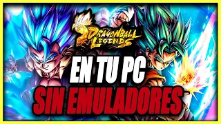 🔥 COMO jugar DRAGON BALL LEGENDS en PC sin emulador