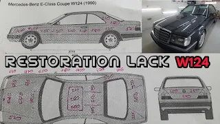 Mercedes-Benz W124 Restoration Paint