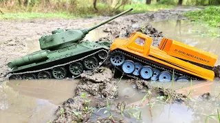 🔥 Tank vs. Off-roader: Mud Battle of the Titans!