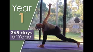 365 days of Yoga  |  Year 1