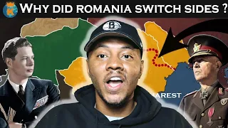 AMERICAN REACTS To Why did Romania switch sides in WW2