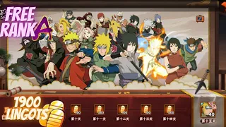 Rank A Free/Grátis a Escolha e Muitos Lingots, Como Pegar e Quem Pegar | Naruto Mobile