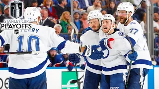 Dave Mishkin calls Lightning vs Rangers highlights (Game 5, 2022 Eastern Conference Final)