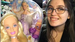 Freeing a 16 year old Barbie doll! Annika- Magic of Pegasus doll unboxing c: