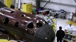 Inside Virgin Galactic's secretive spaceship hangar