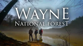 Wayne National Forest in 4K | Best Ohio Backpacking | Bushcraft, Hiking, & Camping Lake Vesuvius