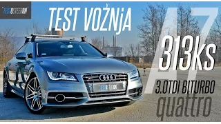 TEST AUDI A7 3.0TDI BITURBO QUATTRO 313HP