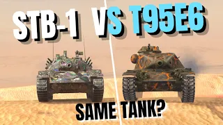 WOTB | THE T95E6 AND STB-1 ARE THE SAME TANKS? | PLATOON STREAM!