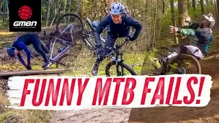 The Funniest Mountain Bike Fails Of The Month | GMBN's March Fails & Bails Reel